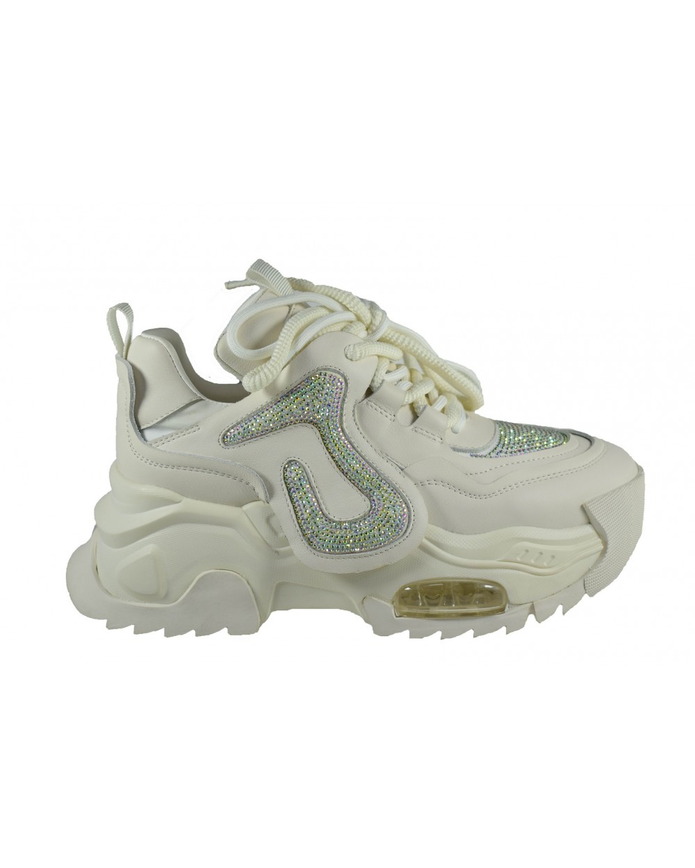 Sneakersy damskie JOHN DOUBARE - 5315-18 biały