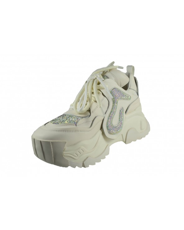 Sneakersy damskie JOHN DOUBARE - 5315-18 biały