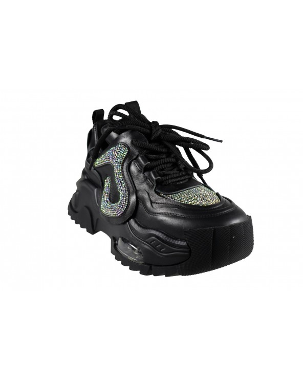 Sneakersy damskie JOHN DOUBARE - 5315-18 czarny