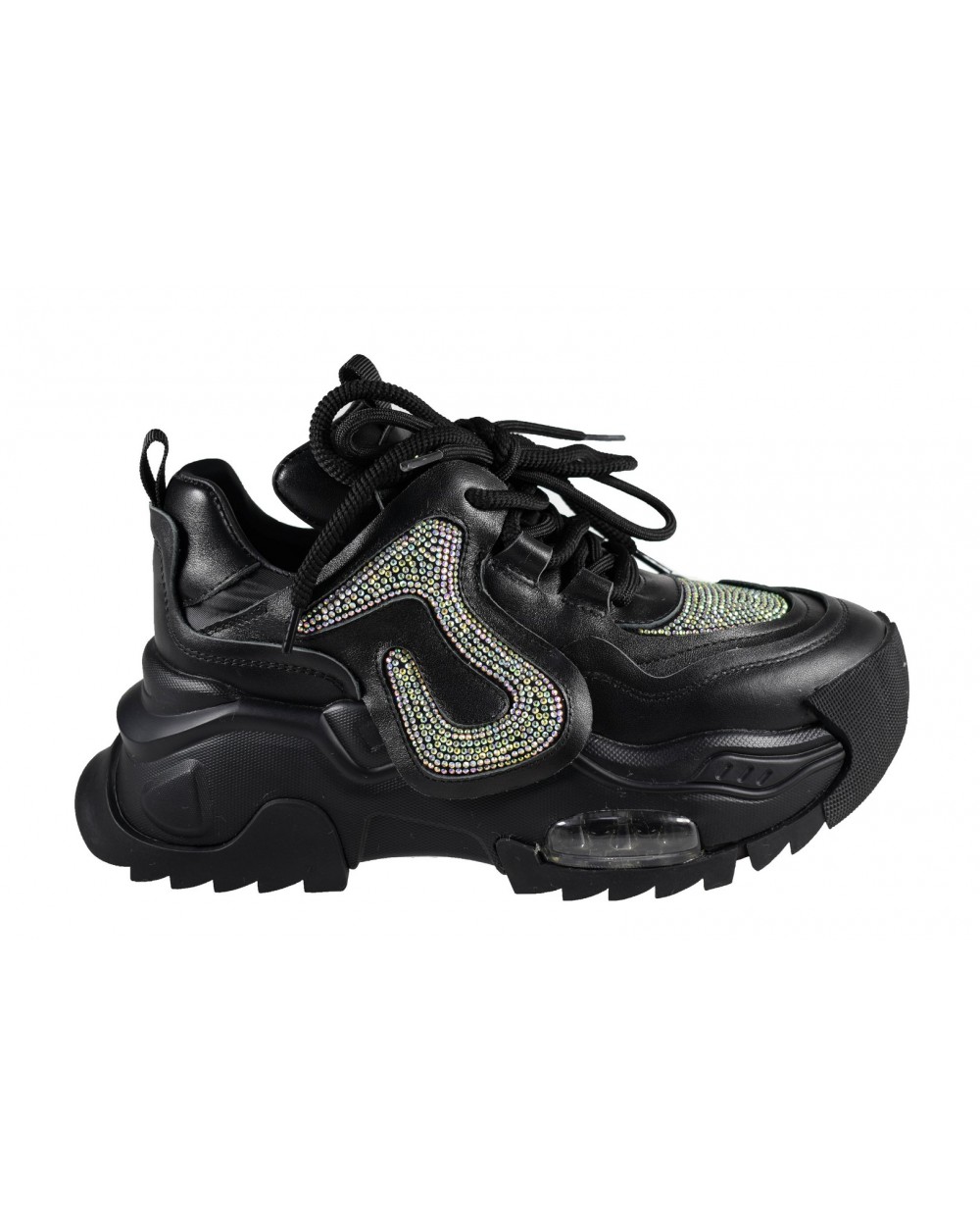 Sneakersy damskie JOHN DOUBARE - 5315-18 czarny