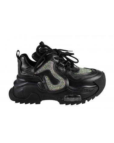 Sneakersy damskie JOHN DOUBARE - 5315-18 czarny