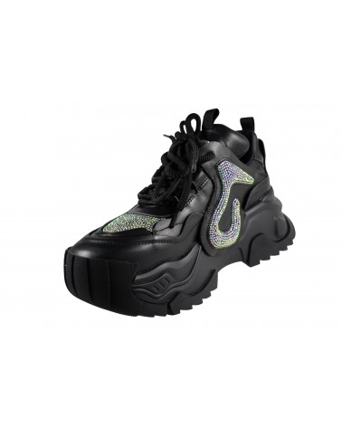 Sneakersy damskie JOHN DOUBARE - 5315-18 czarny