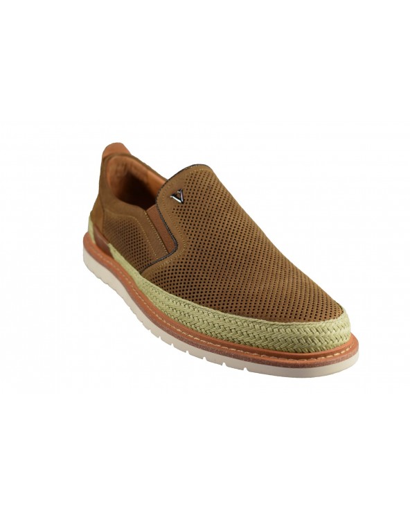 Mokasyny JOHN DOUBARE - QA820F-32L-A1132 brązowy