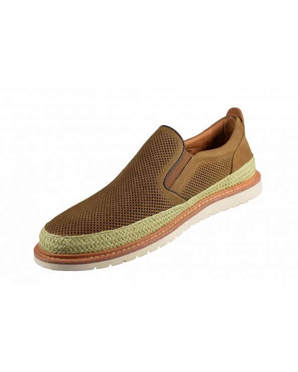 Mokasyny JOHN DOUBARE - QA820F-32L-A1132 brązowy