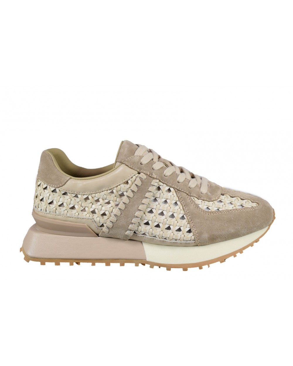 Sneakersy damskie JOHN DOUBARE - H2488B-22-1 beżowy