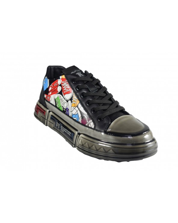 Półbuty sportowe JOHN DOUBARE - 8501 czarny