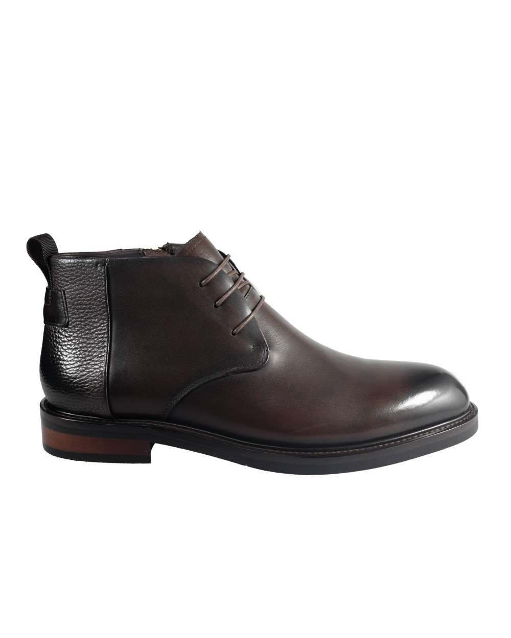 Botki JOHN DOUBARE - H909-B205-SG5 brązowy