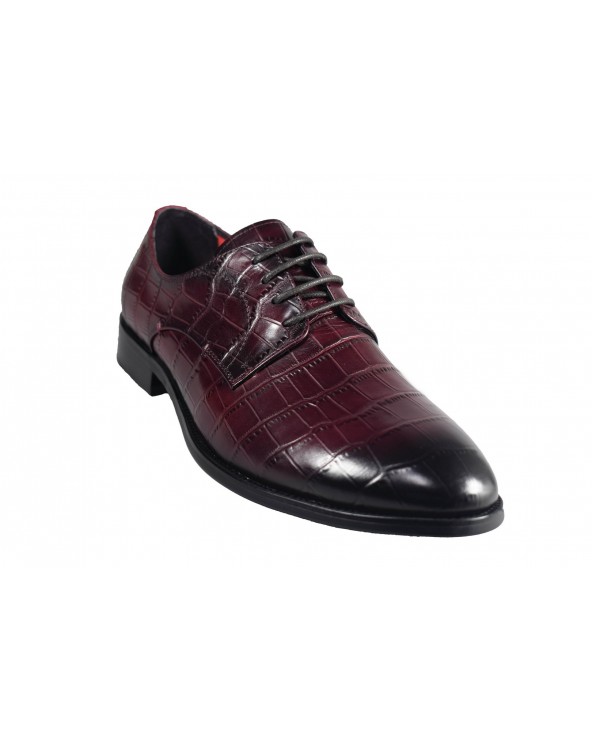 Półbuty JOHN DOUBARE - QA518-C9-D959 bordowy