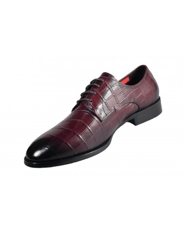 Półbuty JOHN DOUBARE - QA518-C9-D959 bordowy