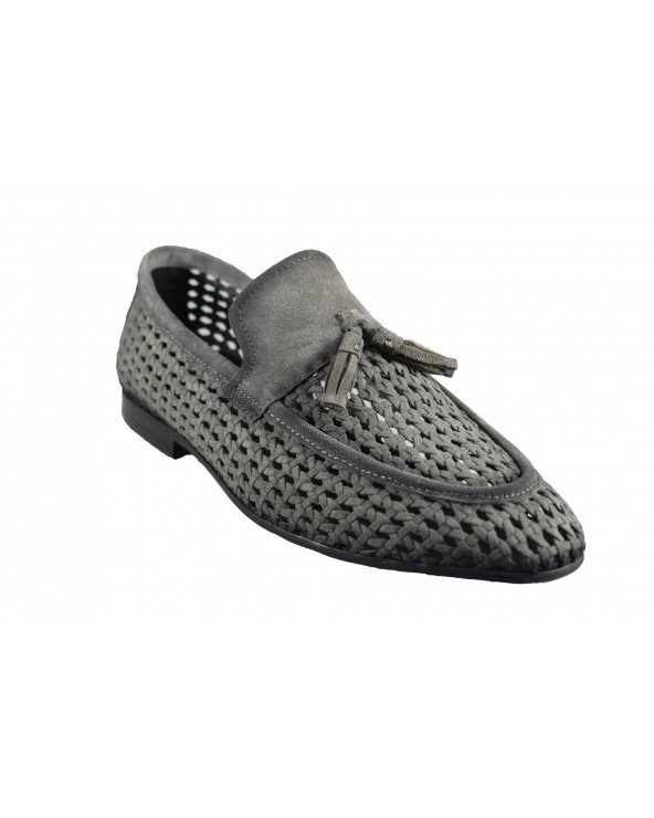 Mokasyny JOHN DOUBARE - QA6076-X3-B1427 szary