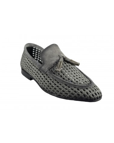 Mokasyny JOHN DOUBARE - QA6076-X3-B1427 szary