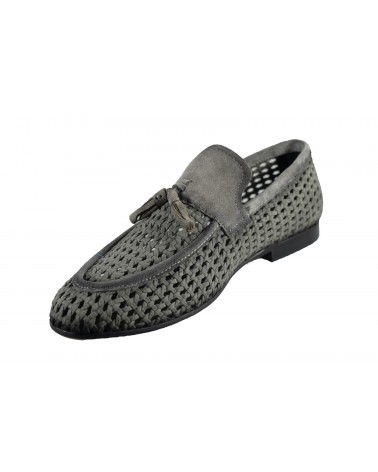 Mokasyny JOHN DOUBARE - QA6076-X3-B1427 szary