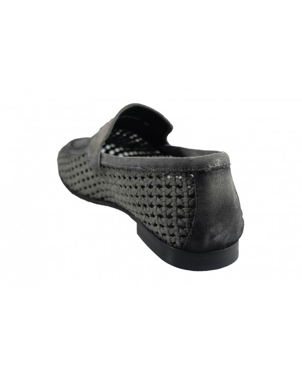 Mokasyny JOHN DOUBARE - QA6076-X3-B1427 szary