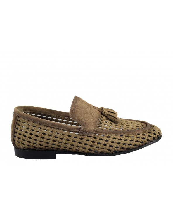Mokasyny JOHN DOUBARE - QA6076-X3-A1754 brązowy