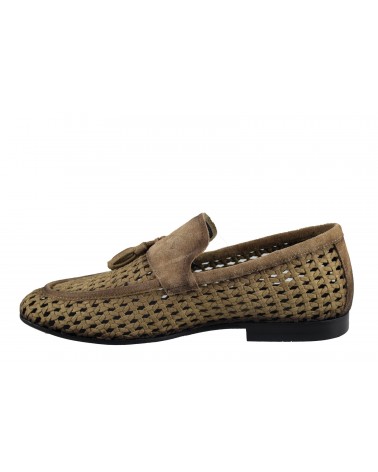 Mokasyny JOHN DOUBARE - QA6076-X3-A1754 brązowy