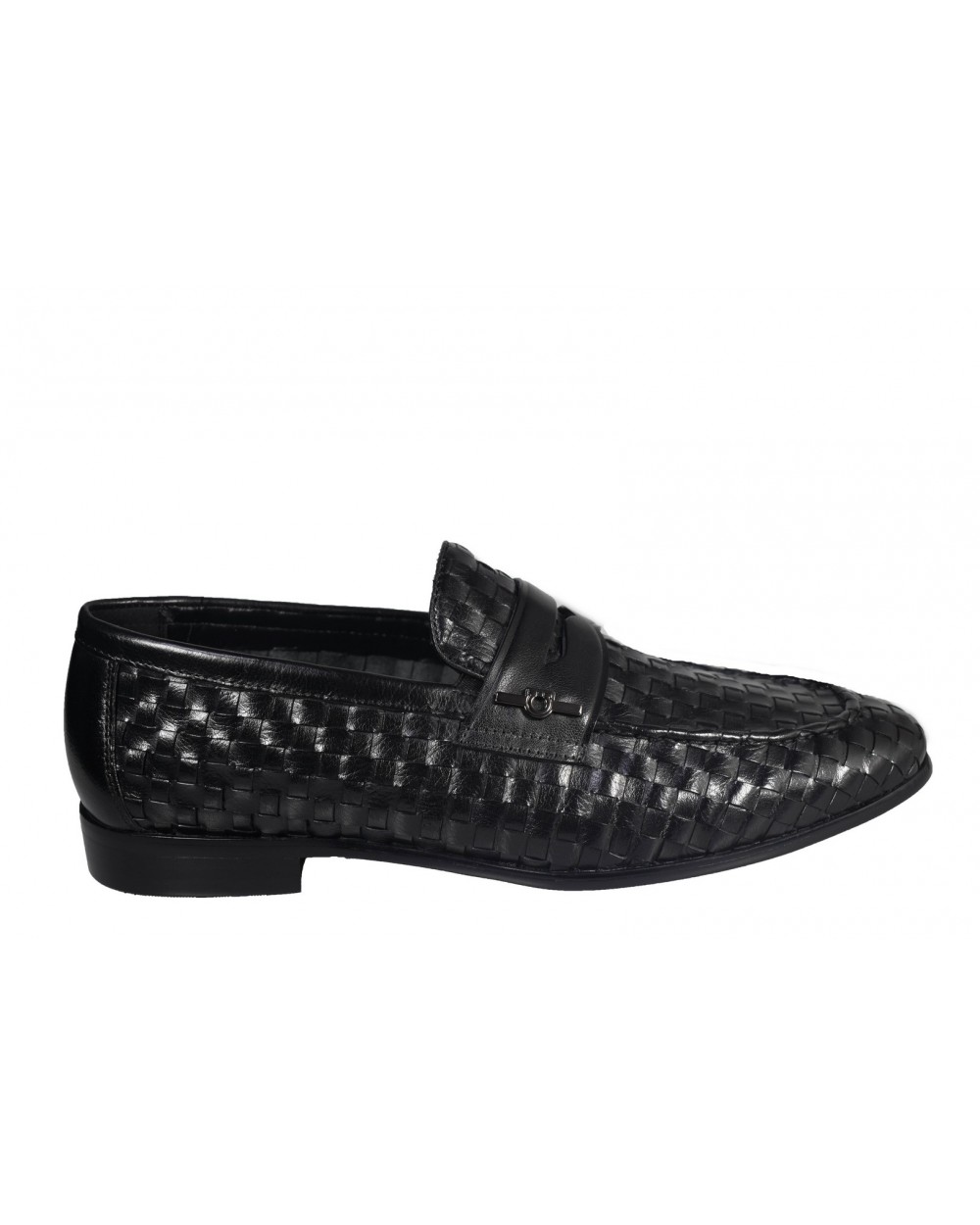 Mokasyny JOHN DOUBARE - D627-117B-46 czarny
