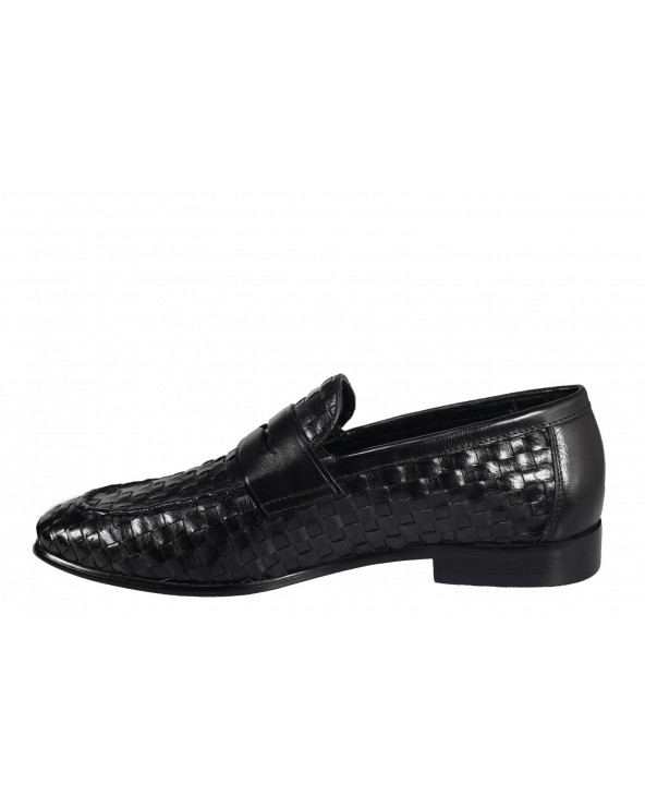 Mokasyny JOHN DOUBARE - D627-117B-46 czarny