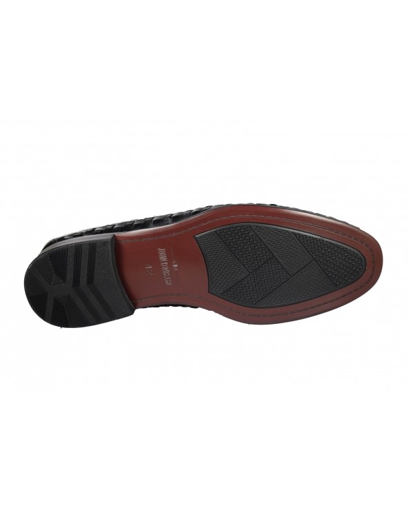 Mokasyny JOHN DOUBARE - D627-117B-46 czarny